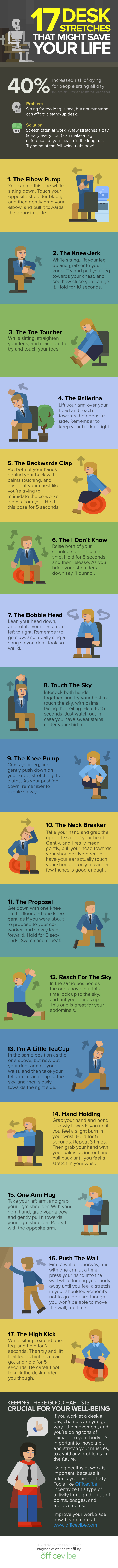 desk stretches