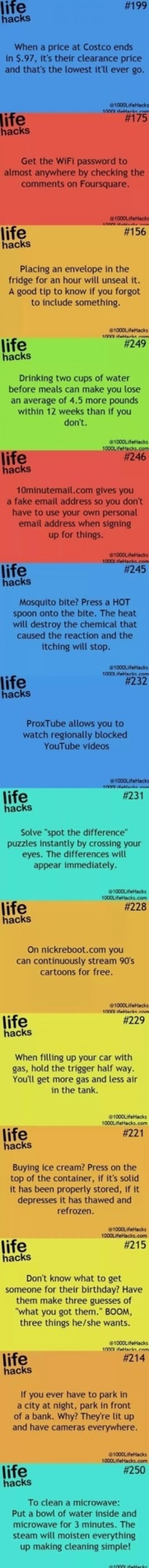 life hacks