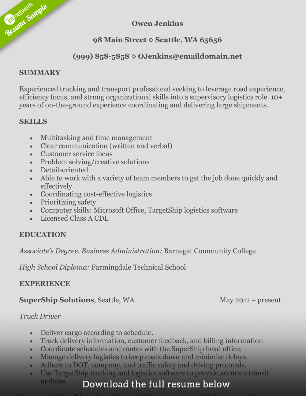 truck-driver-resume--owens