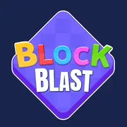 Block blast logo
